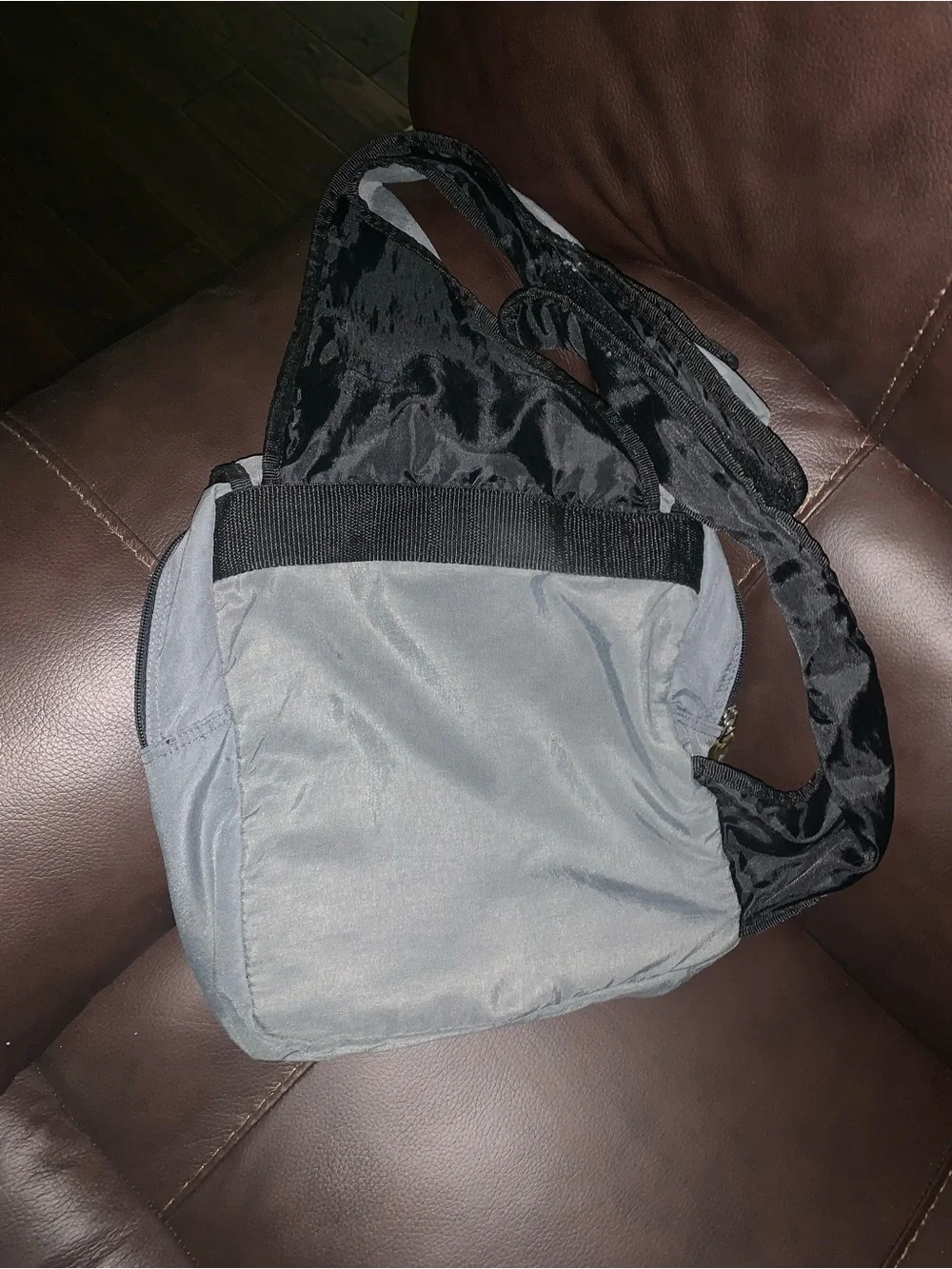 Gray Crossbody Sling Bag for Men - Casual Everyday Carry
